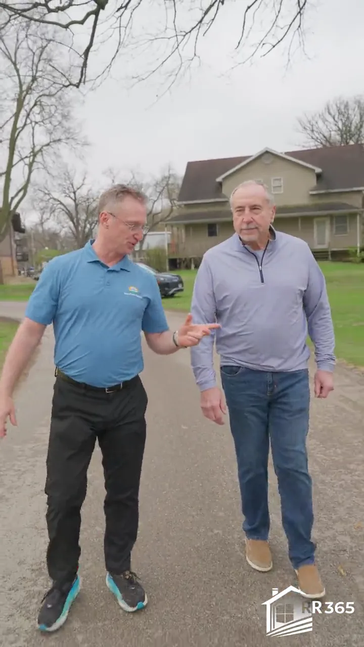 Dave Sonner and Larry, Larry owned the siding supplier Dave has bought from since 1993