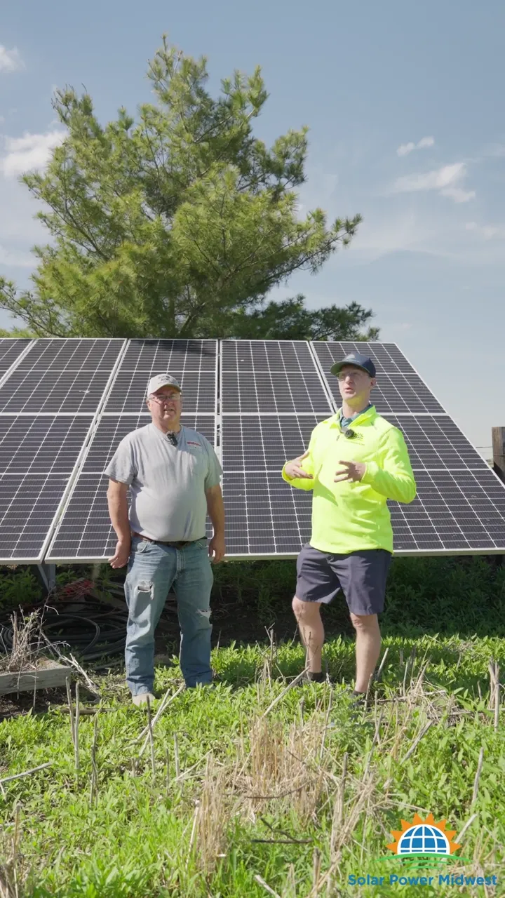 Jim's Ground-Mount Solar: A $25 Electric Bill
